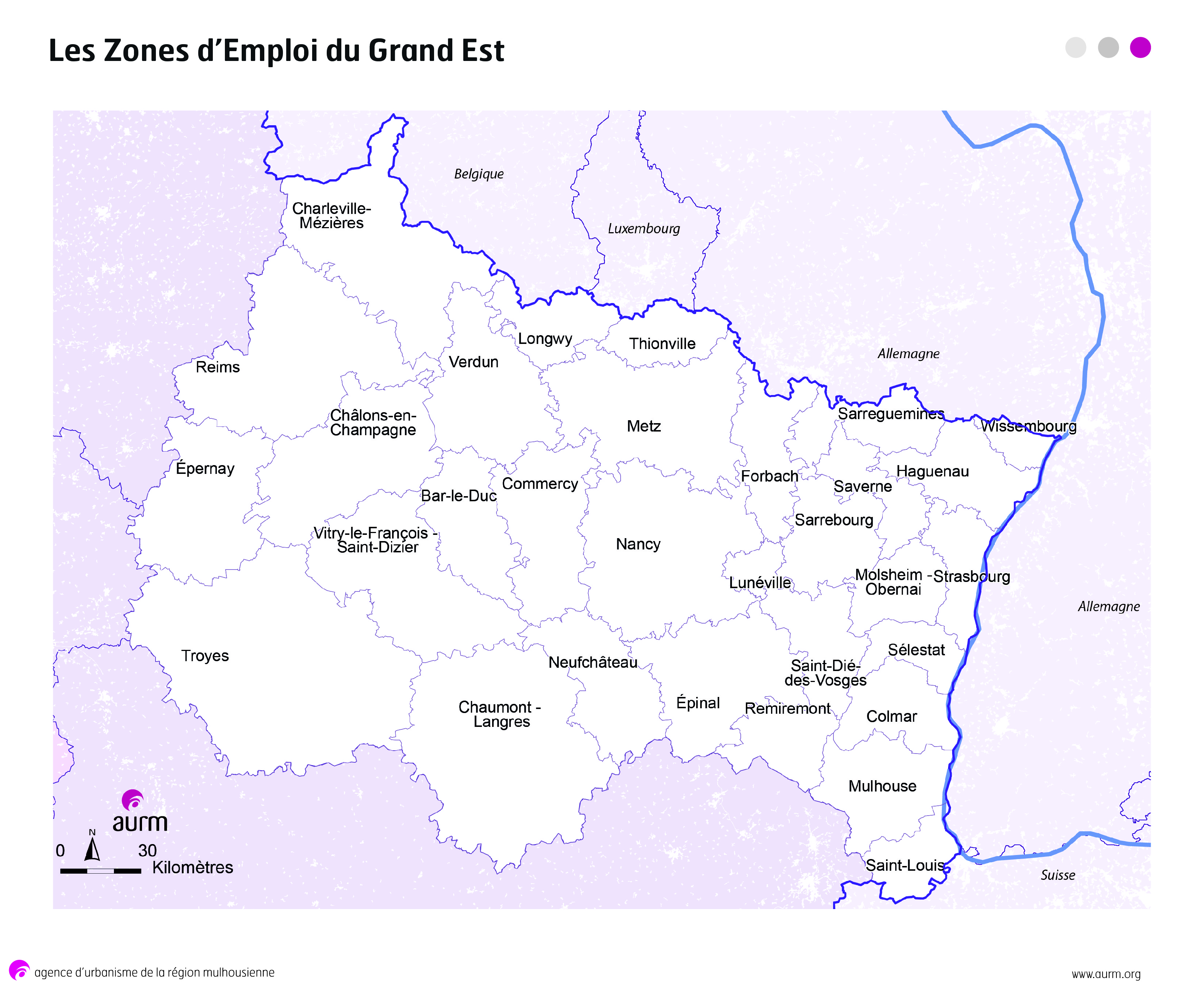 Zone d'emplois du Grand Est