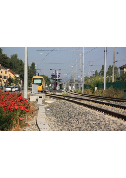 2011 Mulhouse Dornach station tramtrain