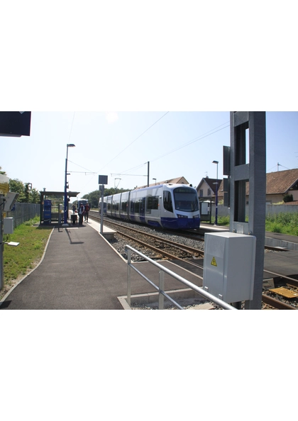 2011 Wittelsheim Graffenwald stationtramtrain13