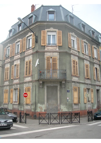 2009 Mulhouse quartierBriand rue aigle