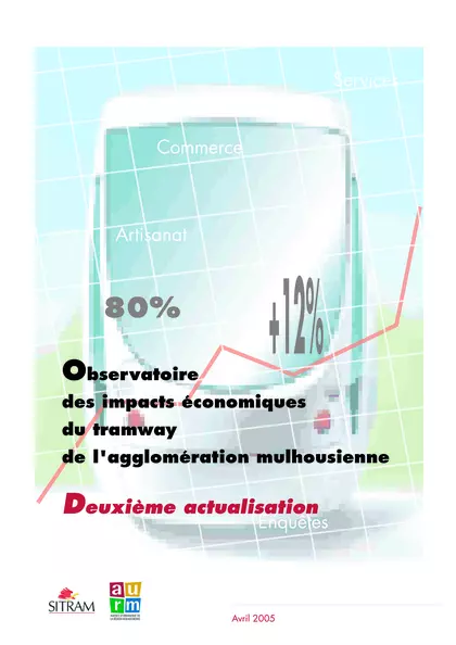 OBSERVATOIRE DES IMPACTS ECONOMIQUE DU TRAMWAY DE L'AGGLOMERATION MULHOUSIENNE : DEUXIEME ACTUALISATION