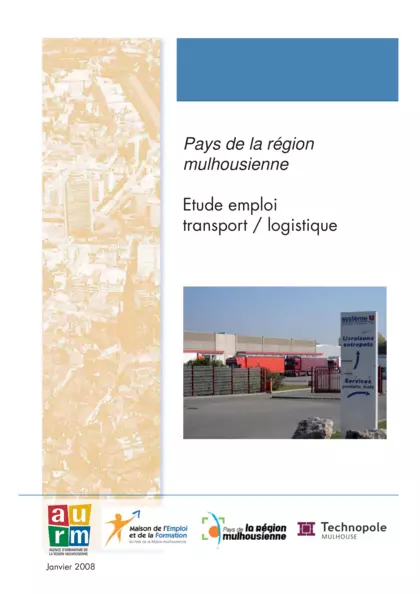 Pays de la Région Mulhousienne Etude emploi transport/logistique