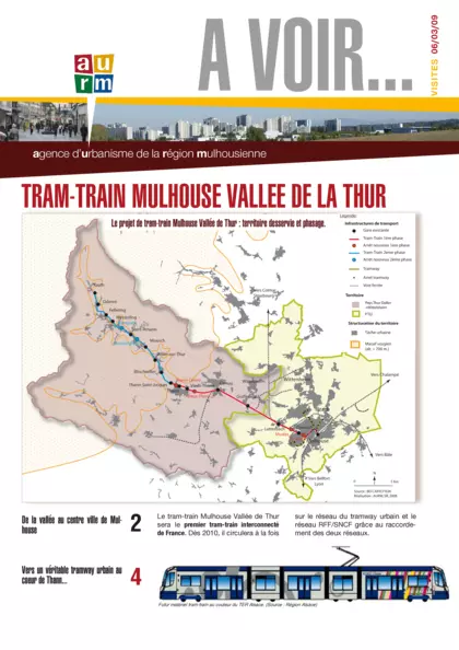 A voir Tram Train Mulhouse Vallée de la Thur