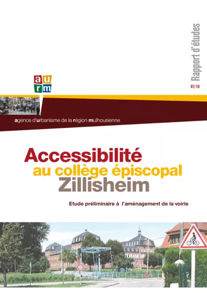 Accessibilité au collège épiscopal Zillisheim : étude préliminaire à l'aménagement de la voirie