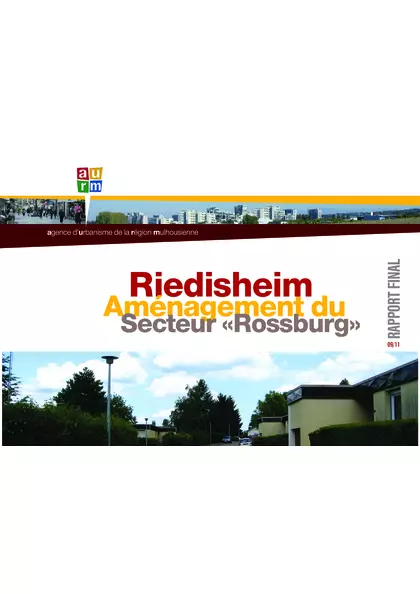 Riedisheim aménagement du secteur "Rossburg"