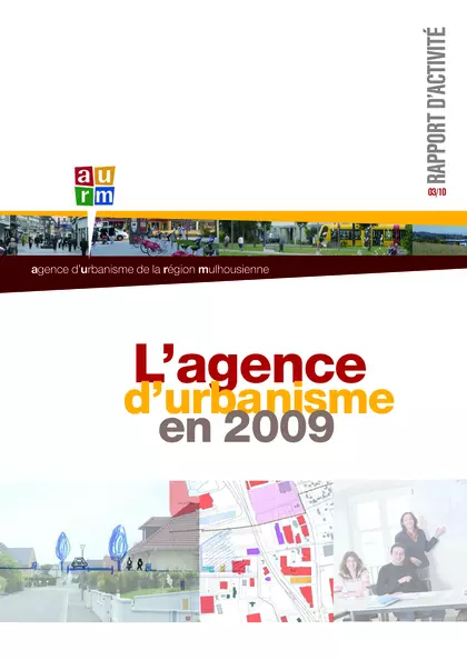 Rapport d'activité : l'agence d'urbanisme en 2009