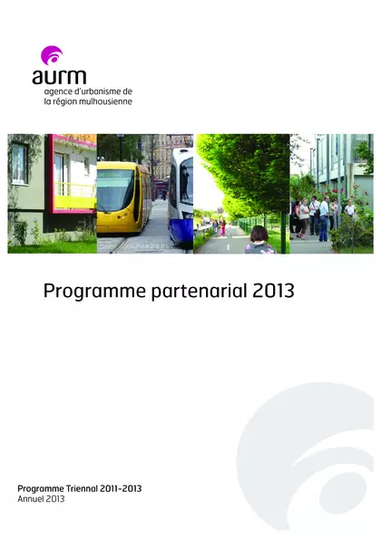 Programme partenarial 2013 : programme Triennal 2011 - 2013