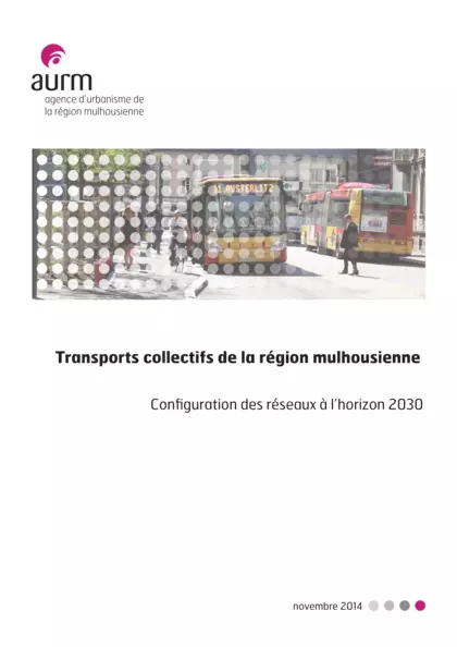 Transports collectifs de la région mulhousienne : configuration des réseaux à l'horizon 2030