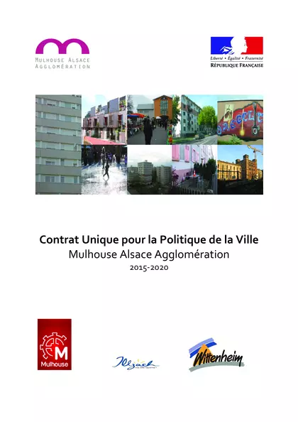 Contrat unique pour la Politique de la Ville Mulhouse Alsace Agglomération 2015 - 2020