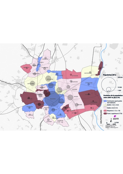 Population 2012 - région mulhousienne