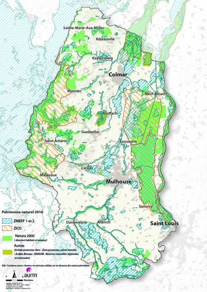 Patrimoine naturel 2016 dans le Haut-Rhin