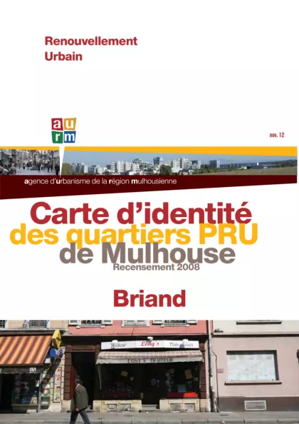 Carte d'identité des quartiers PRU de Mulhouse : recensement 2008, Briand