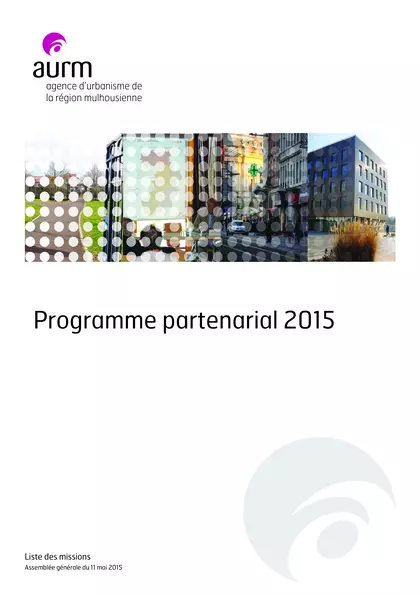 Programme partenarial 2015