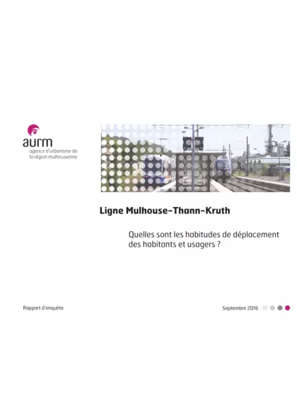 Ligne Mulhouse-Thann-Kruth : quelles sont les habitudes de déplacement des habitants et usagers ?