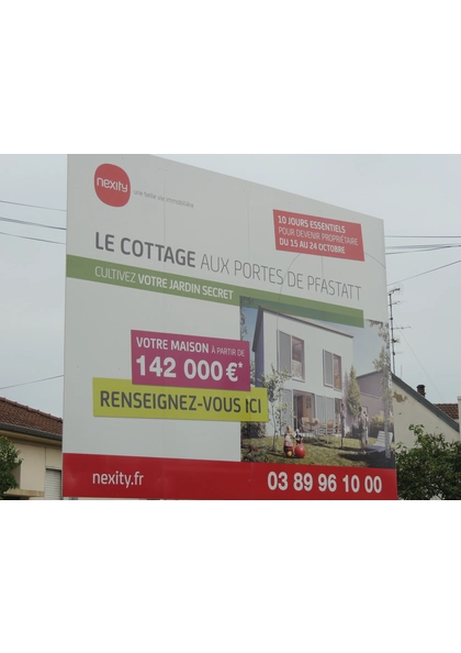 2016 Kingersheim affiche résidence Le Cottage