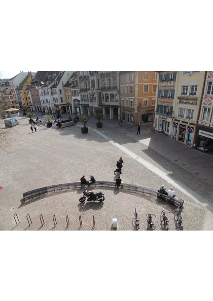 2014 Mulhouse personnes sur un banc