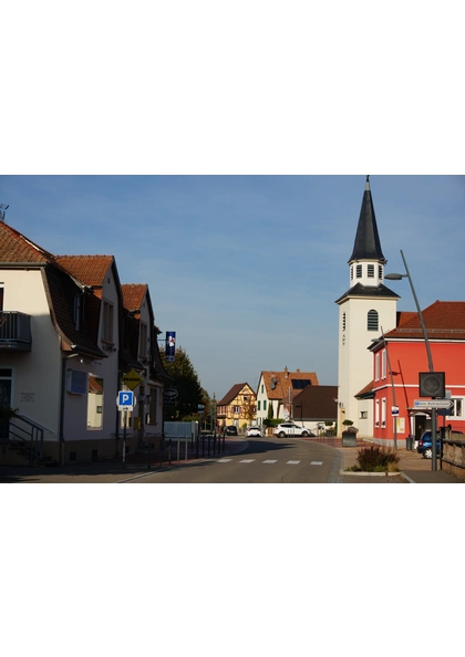 2015 Niffer clocher de l'église 2