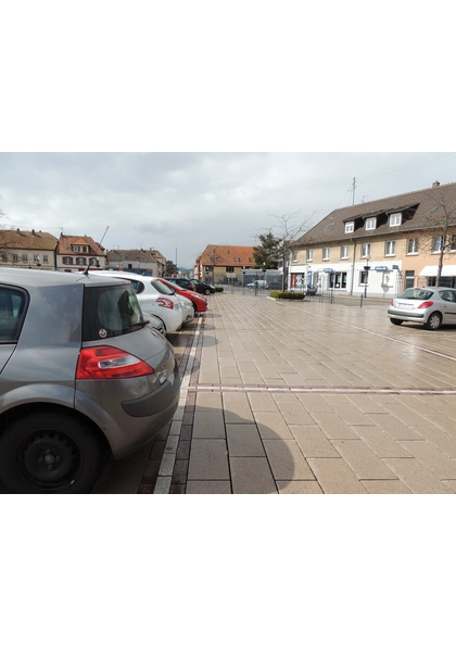 2015 Wittelsheim parking place de l'église St Michel 1