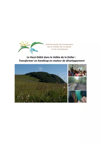 Le Haut‐Débit dans la Vallée de la Doller : Transformer un handicap en moteur de développement