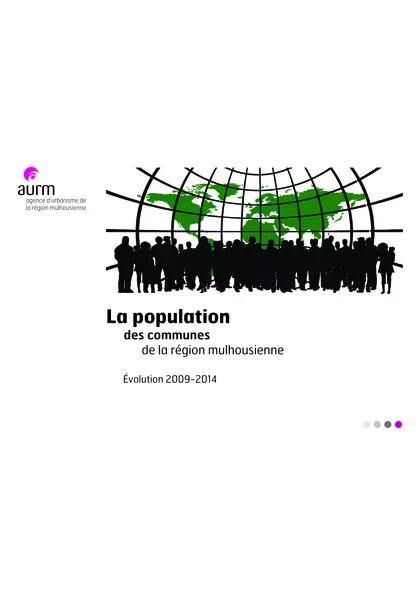 La population des communes de la région mulhousienne : évolution 2009 - 2014