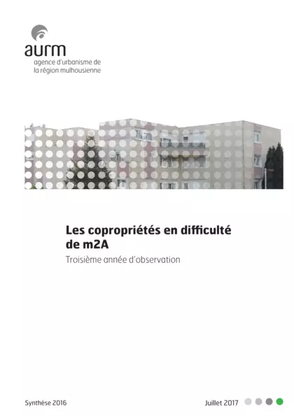 Les copropriétés en difficulté de m2A Troisième année d’observation : synthèse