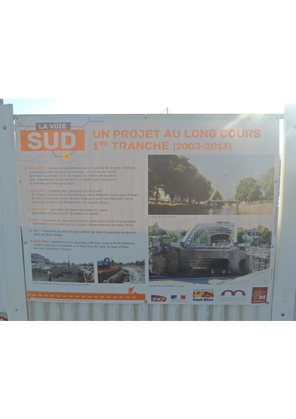 2017 Mulhouse Travaux Voie Sud 1