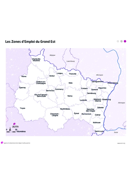 Zone d'emplois du Grand Est