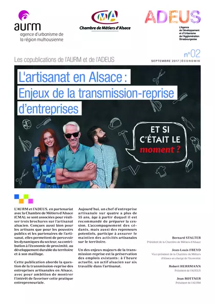L'artisanat en Alsace : enjeux de la transmission-reprise