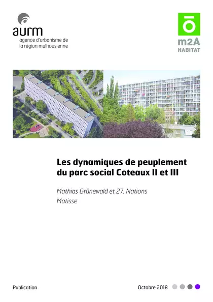 Les dynamiques de peuplement du parc social Coteaux II et III
