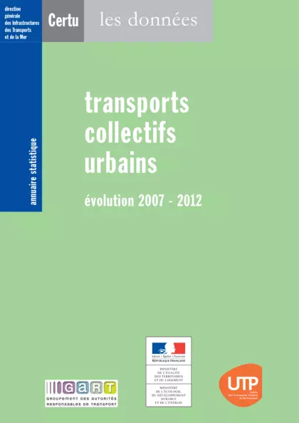 Transports collectifs urbains : évolution 2007 - 2012