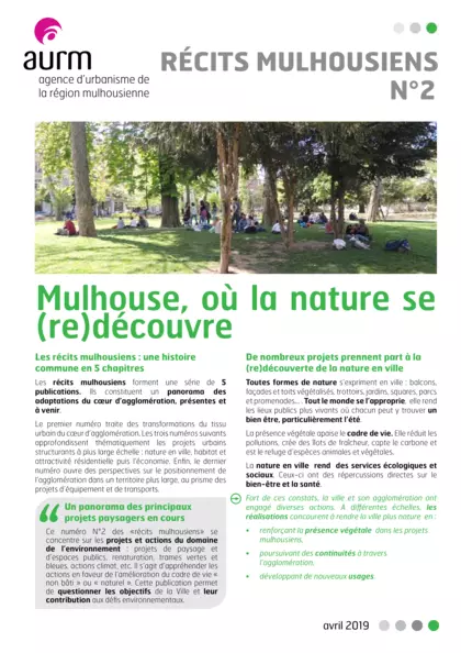 Récits mulhousiens n°2 : Mulhouse, où la nature se (re)découvre