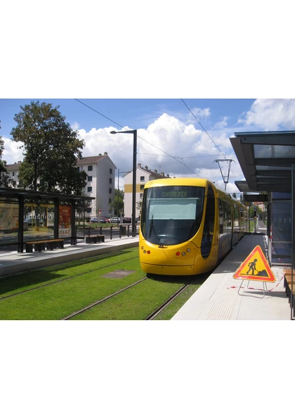 2009 Mulhouse  Bourtzwiller extension Tram (1)