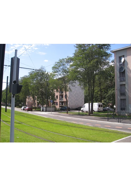 2009 Mulhouse  Bourtzwiller extension Tram (3)