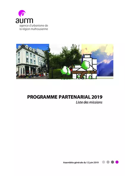 Programme partenarial 2019 : liste des missions