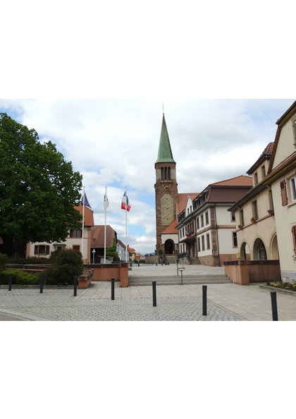 2019 Burnhaupt-Le-Haut Place de la mairie