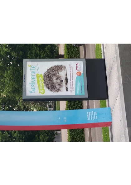 2019 Mulhouse Panneau publicitaire m2A Biodiversité