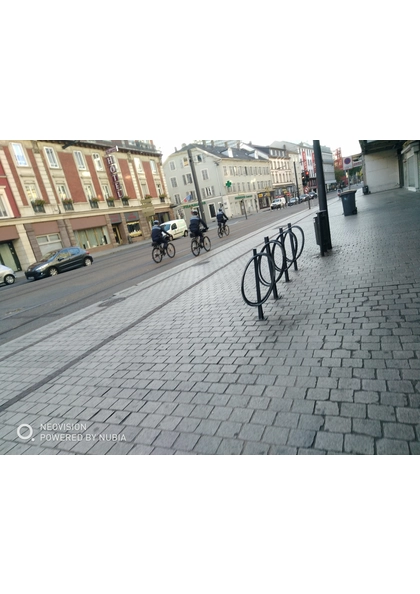 2019 Mulhouse Policiers à Vélo Avenue de Colmar