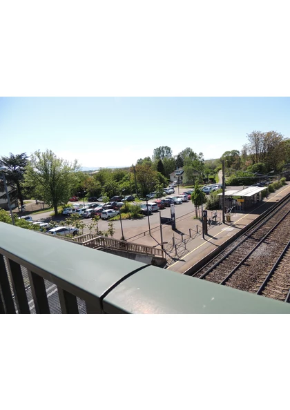 2019 Rouffach  Vue de haut Parking Gare