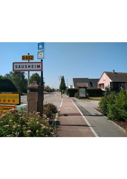 2019 Sausheim  Entrée Ville