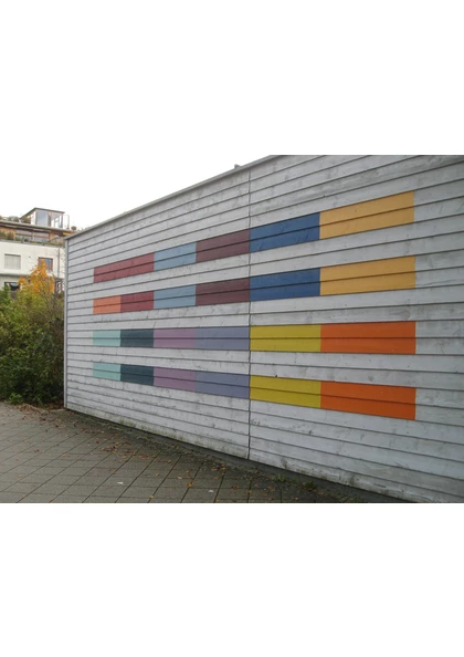 2016 Freiburg  Vauban  Couleur façade bois