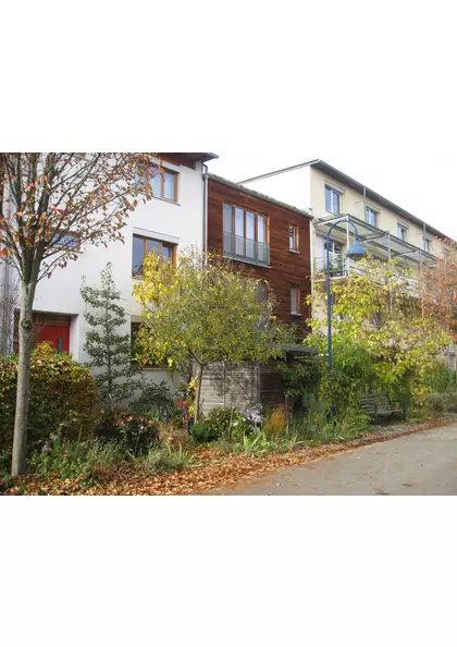 2016 Freiburg  Vauban   Mixité espace public privé