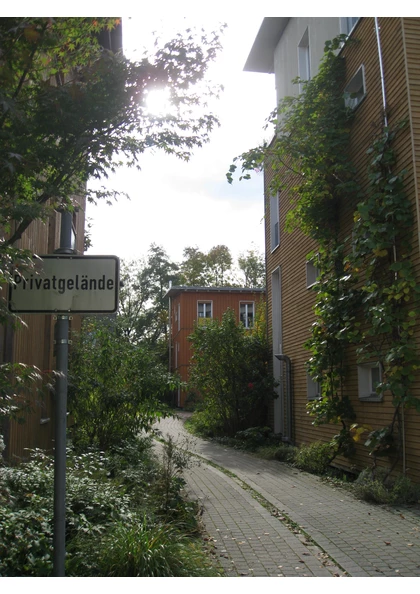 2016 Freiburg  Vauban  Rue apaisé 2