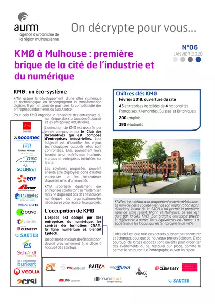 KM0 à Mulhouse : première brique de la cité de l'industrie et du numérique