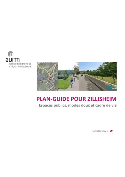 Plan-guide pour Zillisheim : espaces publics, modes doux et cadre de vie
