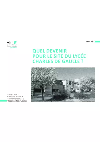 Quel devenir pour le site du lycée Charles De Gaulle ?